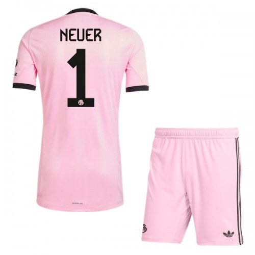 Dječji - Golmanski Dresovi Komplet FC Bayern München Neuer 1 2025-26 Ružičasta Dječji - Golmanski Dresovi Komplet FC Bayern München Neuer 1 2025-26 Ružičasta